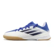【adidas 愛迪達】足球鞋 X Speedflow.3 In J 童鞋 中童 小朋友 白 藍 黑 室內 愛迪達(GW7492)