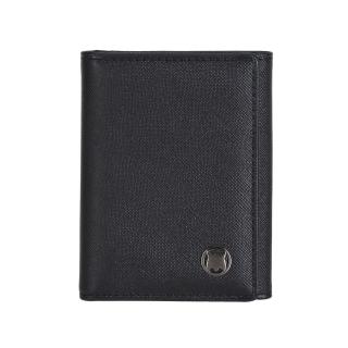 【Lynx】進口細革紋牛皮耐磨頭層牛皮(經典高雅皮夾 訂婚 送禮)