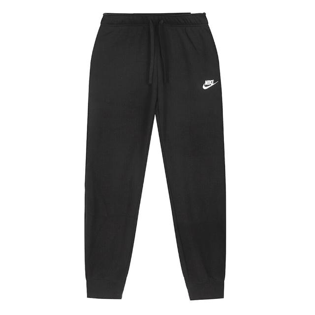 【NIKE 耐吉】AS W NSW CLUB FLC 女款 黑色 休閒 運動 慢跑 中腰 磨毛 長褲 DQ5192-010