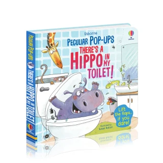 【iBezT】There is a Hippo in my Toilet(Usborne Pop-Ups 立體書)