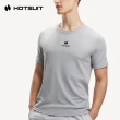 【HOTSUIT】男裝運動短袖T恤-淺灰-519610003-GY1