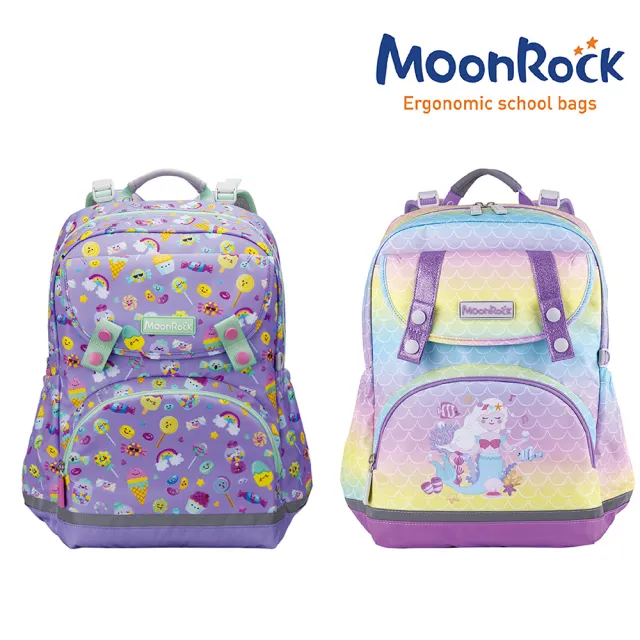 【MoonRock】女生款 SS1超輕量型系列護脊書包-共8色-低年級適用(超輕量約750g)