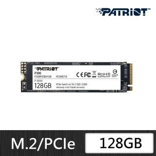 【PATRiOT 博帝】P300 M.2 2280 PCIe Gen3x4 128GB SSD固態硬碟