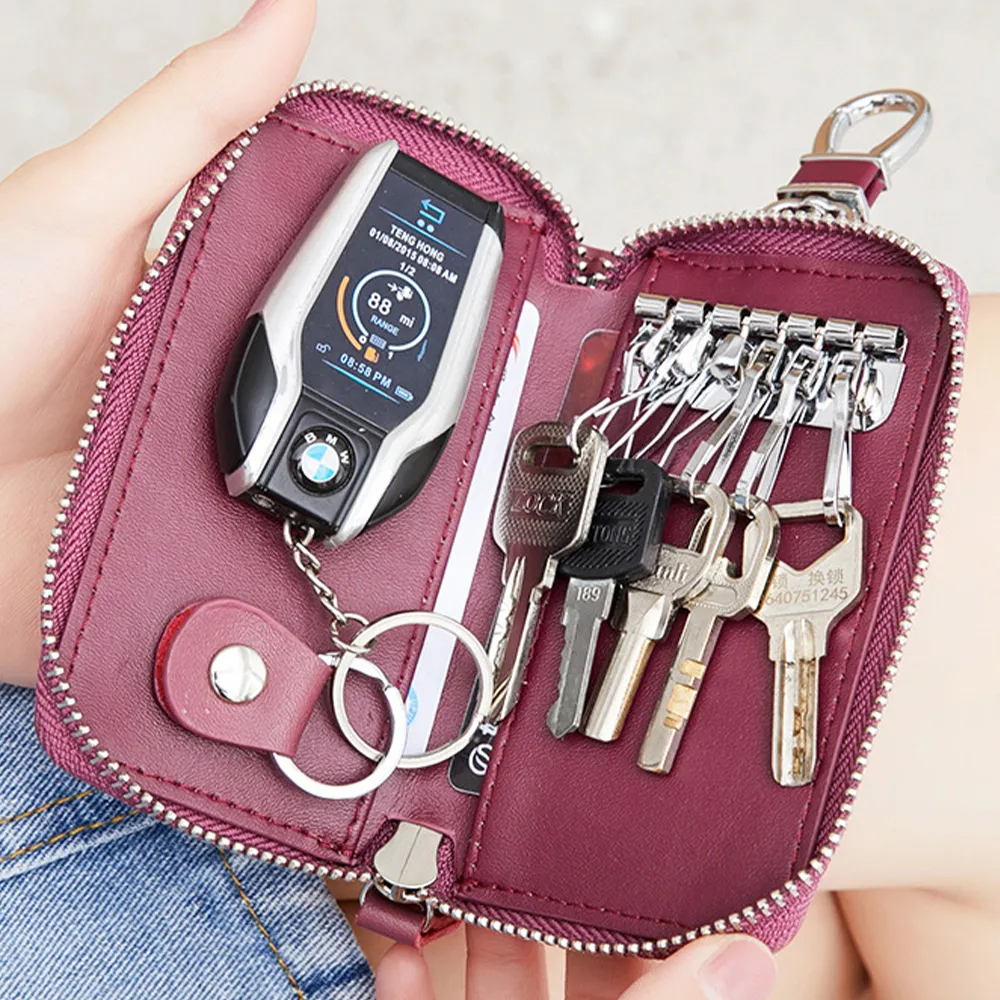 【MoonDy】真皮鑰匙包 鑰匙皮套 汽車鑰匙皮套 女鑰匙包  鑰匙鑰匙皮套 汽車鑰匙包 鑰匙套 鑰匙皮套