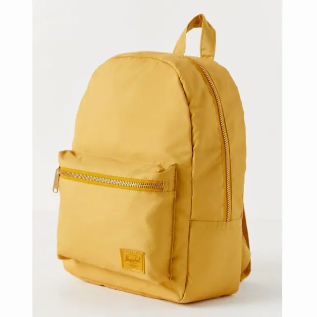 【Herschel】雙11 Grove XS 中型 暖黃 黃色 輕量 帆布 尼龍 金拉鍊 女生 背包 女包 小後背包 後