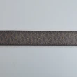 【Michael Kors】斜紋金屬標誌LOGO印花34MM皮帶(棕x褐)