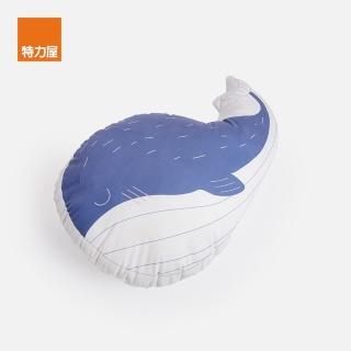【特力屋】療癒動物抱枕-鯨魚