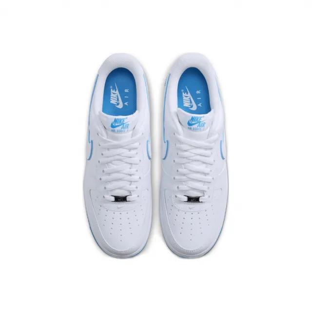 NIKE 耐吉】Nike Air Force 1 07 University Blue 滾邊天空藍北卡藍