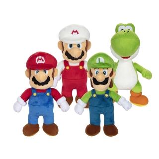 【Nintendo 任天堂】瑪利歐絨毛玩偶W1(四款任選)