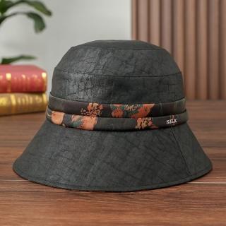【米蘭精品】現貨+預購 遮陽帽桑蠶絲漁夫帽(香雲紗可摺疊輕奢透氣女帽子74ej3)