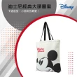 【Disney 迪士尼】米奇米妮帆布手提袋(正版授權 大容量 補習袋 課輔袋 帆布袋 學生包)