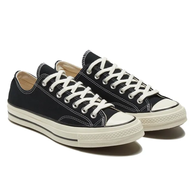 【CONVERSE】CONVERSE CTAS 70 OX 黑低筒 男女軟墊帆布鞋 KAORACER 162058C