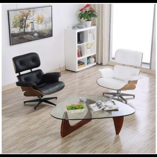 北歐伊姆斯真皮躺椅/Eames Lounge Chair休閒椅/時尚經典沙發椅(經典名椅)