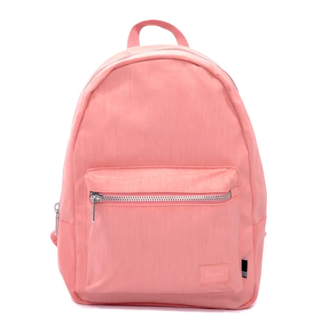 【Herschel】雙11 Grove XS 中型 高階 水洗 重磅 棉帆布 粉紅 草莓粉 金屬拉鍊 女生 背包 女包 