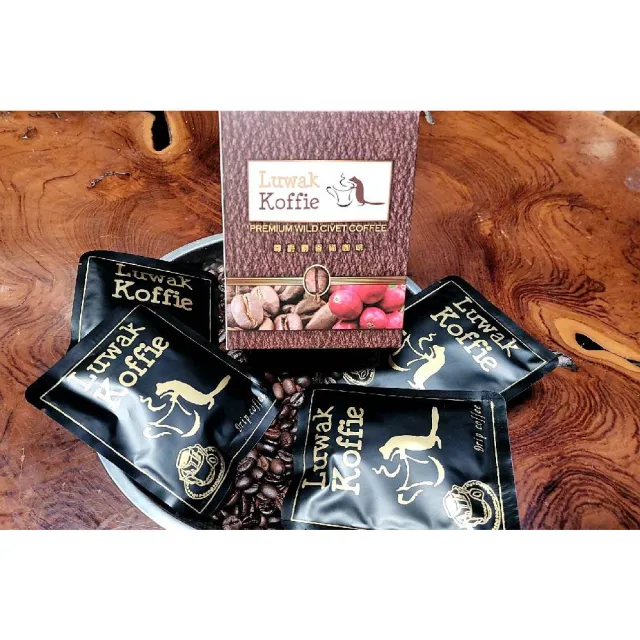 【Luwak Koffie】尊爵麝香貓阿拉比卡中烘培濾掛咖啡 10g＊10包入(印尼進口 麝香貓咖啡 中培 濾掛咖啡)