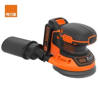 【Black+Decker】20VMax 鋰電偏心砂磨機套組BDCROS18-TWZZ