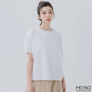 【MO-BO】不對稱造型棉質上衣