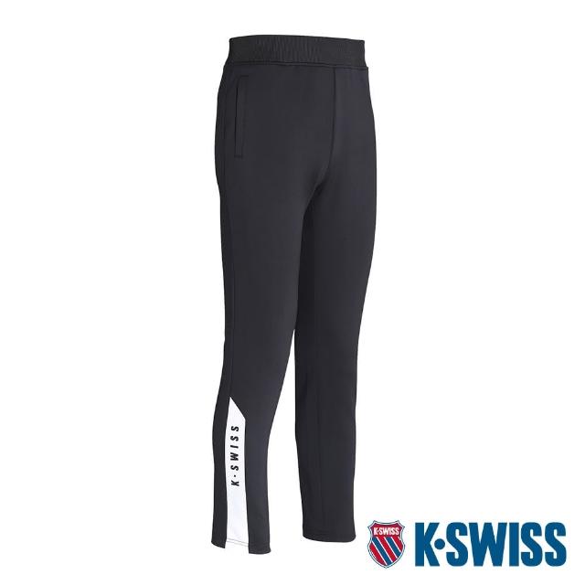 【K-SWISS】運動長褲 Knit Pants-女-黑(198050-008)