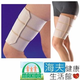 【海夫健康生活館】MAKIDA四肢護具 未滅菌 吉博 自黏式 大腿支援帶 雙包裝(108)