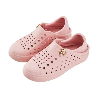 【Disney 迪士尼】迪士尼親子鞋 米奇 米妮 奇蒂 輕量防水拖鞋-兒童款(MIT台灣在地工廠製造)