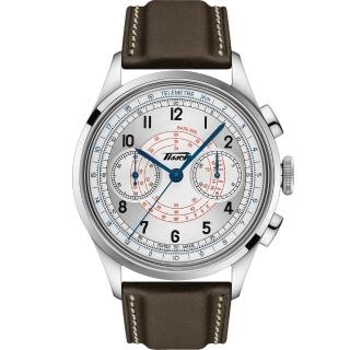 【TISSOT 天梭 官方授權】TELEMETER 1938 復刻計時機械腕錶 手錶(T1424621603200)