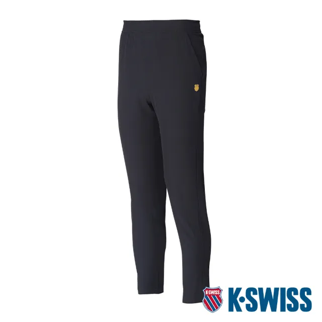 【K-SWISS】吸排運動長褲 Active Pants-女-黑(198044-008)