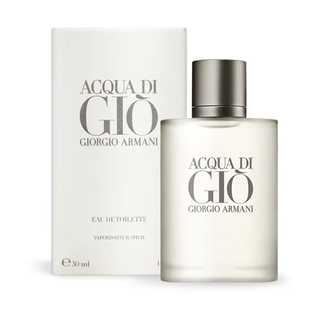 【Giorgio Armani 亞曼尼】寄情水男性淡香水(30ml-EDT-國際航空版)