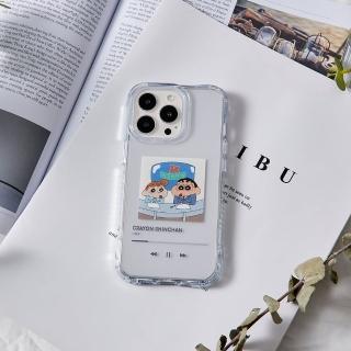 【TOYSELECT】iPhone 14 Plus 6.7吋 蠟筆小新未來播放器抗黃防摔iPhone手機殼