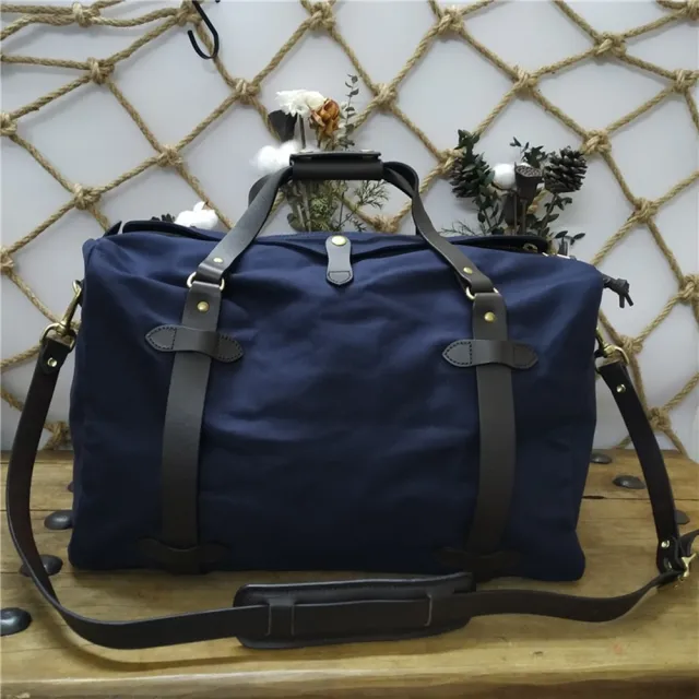 【巴黎精品】側背包帆布肩背包(美式單肩手提防潑男包包3色v1ac5)