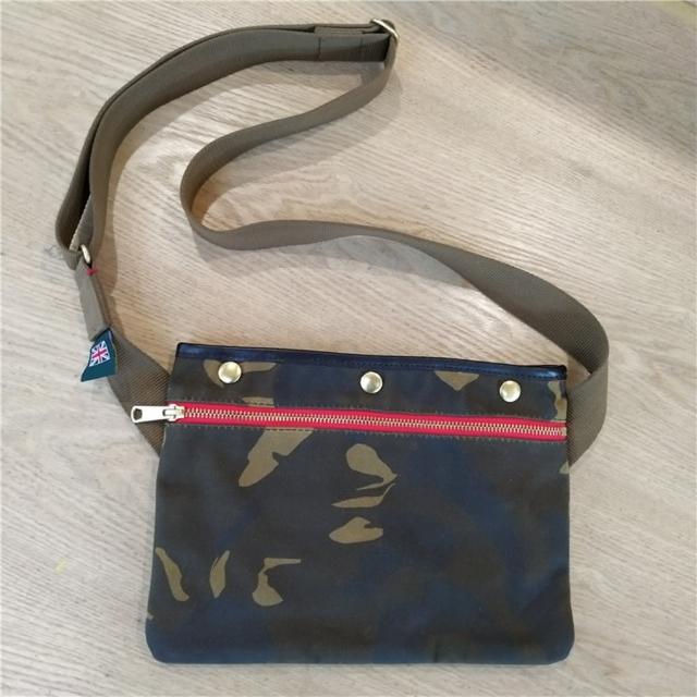 【巴黎精品】現貨+預購 側背包帆布肩背包(復古迷彩手提斜背男女包包v1ac33)