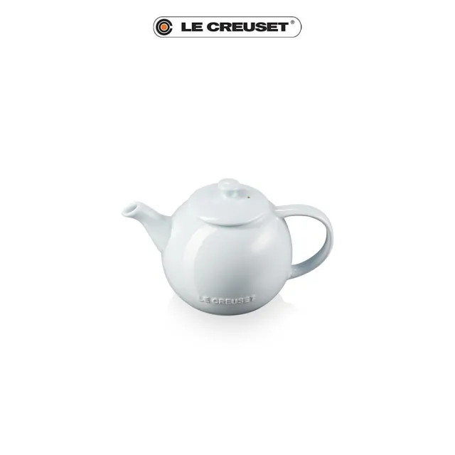 【Le Creuset】瓷器花蕾系列茶壺650ml(海岸藍)