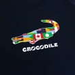 【Crocodile Junior 小鱷魚童裝】『小鱷魚童裝』經典鱷魚純棉印圖T恤(產品編號 : U63425-05 小碼款)