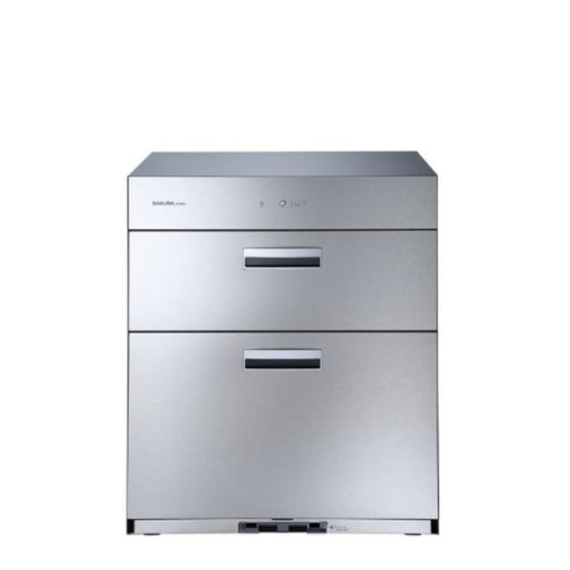 【SAKURA 櫻花】落地式全平面落地式寬60cm高70cm烘碗機銀色(Q-7692L基本安裝)