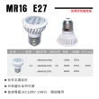 【HappyBright 樂亮】LED E27 7W MR16 杯燈型採歐司朗燈珠 免安定器 杯燈 投射燈泡 2入(杯燈 歐司朗燈珠)