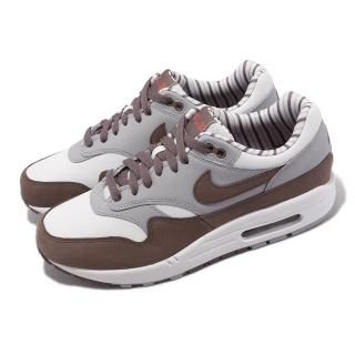 【NIKE 耐吉】Air Max 1 PRM Shima Shima 男鞋 女鞋 棕 灰 氣墊 復刻(FB8916-100)