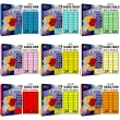【彩之舞】進口3合1彩色標籤-多色可選 24格圓角 100張/包 U4262-100彩標(貼紙、標籤紙、A4)