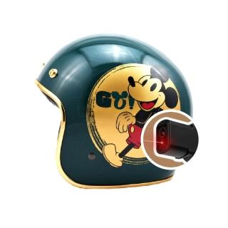 【iMini】iMiniDV X4C 精裝 復古金米奇 安全帽 行車記錄器(騎士 高畫質 清晰 夜拍 1080P)