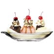 【Ocean】香蕉船皿6入組 Delight系列(香蕉船 冰淇淋碗 聖代杯)