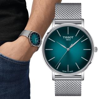 【TISSOT 天梭 官方授權】Everytime 經典雋永 腕錶 手錶(T1434101109100)