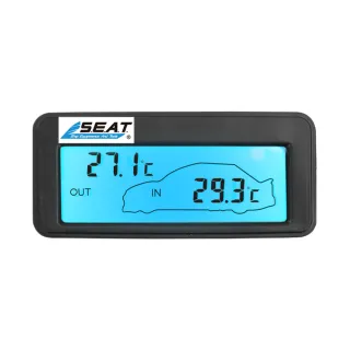 【精力工業】電子溫度計 監測表 點菸器插電 汽車溫度顯示 CTM-F(車用溫度計 數字溫度計 車載溫度計)