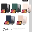 【VXTRA】2021 iPad mini 6 第6代 8.3吋 軍事全防護 晶透背蓋 超纖皮紋皮套+9H玻璃貼