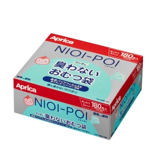 【Aprica 愛普力卡】NIOI POI強力除臭抗菌尿布處理袋180枚入(2組)