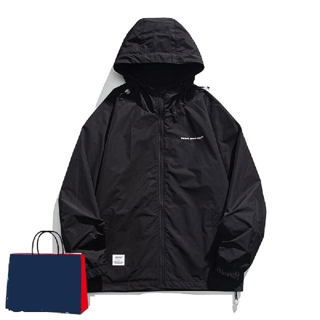 【巴黎精品】現貨+預購 防曬外套情侶夾克(日系潮流透氣防曬連帽男女外套4色a1bq9)