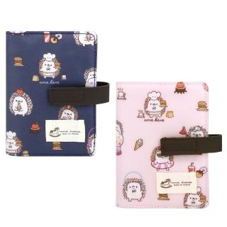 【uma hana】母親節禮物 蝟什麼共20頁卡片收納防水2入組名片本(名片夾/20頁卡片夾/隨身卡夾/防水包)