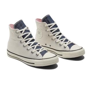 【CONVERSE】休閒鞋 女鞋 帆布 高筒 CTAS HI EGRET/NAVY/SUMMIT SAGE 奶白 A02881C