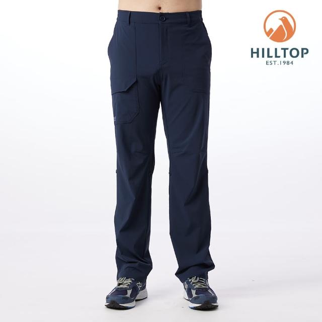 【Hilltop 山頂鳥】彈性長褲 男款 藍｜PS07XMF5ECE0