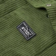 【5th STREET】男裝胸前口袋微寬鬆襯衫(橄欖綠)