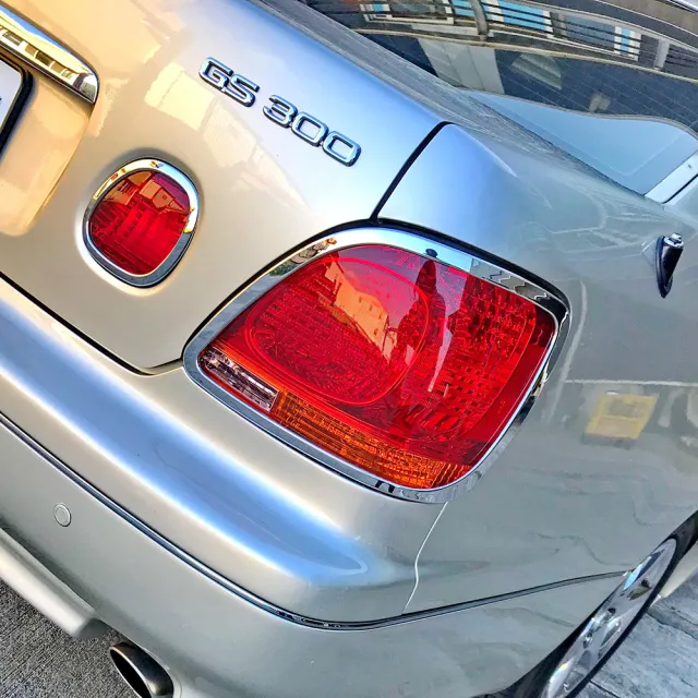 【IDFR】Lexus GS 1998~2005 GS300 鍍鉻銀 車燈框 後燈框 飾貼(車燈框 後燈框 尾燈框 LEXUS GS300)