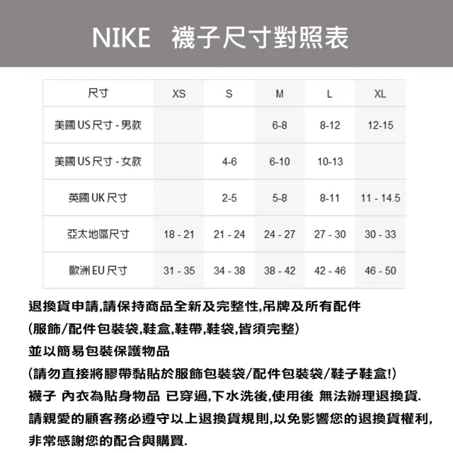 【NIKE 耐吉】襪子 短襪 運動襪 3雙組 U J ED CUSH POLY NS 144 白 DX9656-100