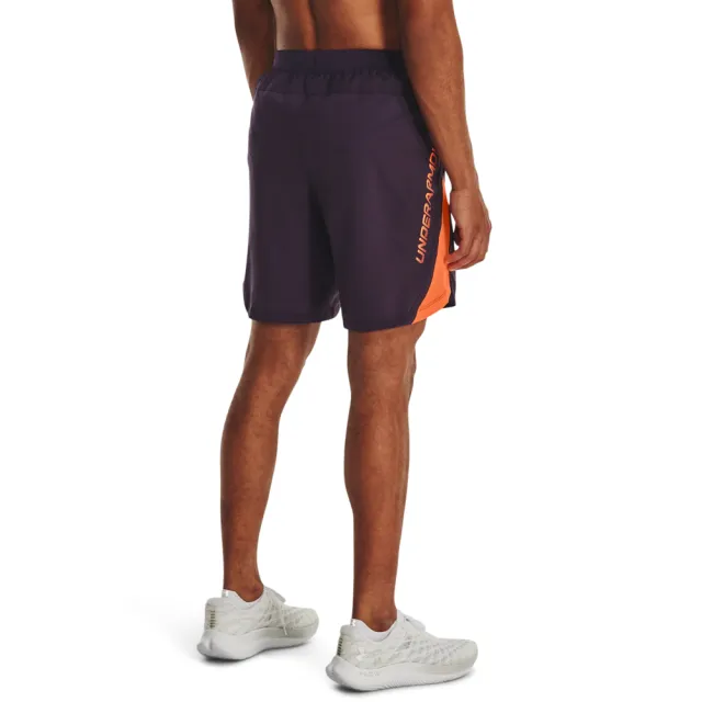 【UNDER ARMOUR】UA 男 LAUNCH 7吋運動短褲 _1376583-541(燕尾紫)